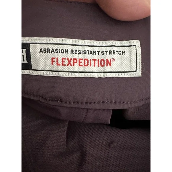 Duluth Trading Co. Pants Womens 20W X 31 Purple Flexpedition Hiking Stretch - Picture 6 of 13